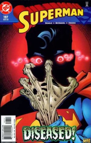 couverture, jaquette Superman 197  - Air BorneIssues V2 (1987 - 2006)  (DC Comics) Comics
