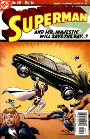 couverture, jaquette Superman 201  - Strange New Visitor, Part 3Issues V2 (1987 - 2006)  (DC Comics) Comics