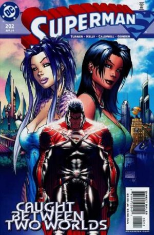 couverture, jaquette Superman 202  - Godfall, Part 3 of 6: GoddessIssues V2 (1987 - 2006)  (DC Comics) Comics
