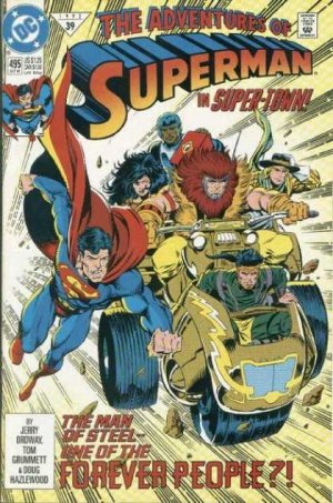 The Adventures of Superman 495 - The Hand That Robs the Cradle!