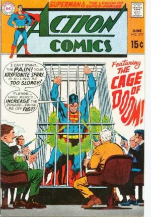 couverture, jaquette Action Comics 377  - The Cage Of Doom!Issues V1 (1938 - 2011) (DC Comics) Comics