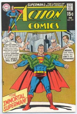 couverture, jaquette Action Comics 385  - The Immortal Superman!Issues V1 (1938 - 2011) (DC Comics) Comics