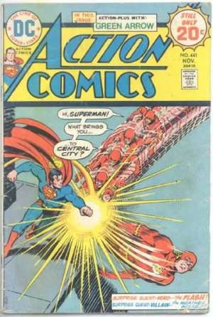 couverture, jaquette Action Comics 441  - Weather War Over MetropolisIssues V1 (1938 - 2011) (DC Comics) Comics