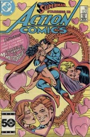 couverture, jaquette Action Comics 568 Issues V1 (1938 - 2011) (DC Comics) Comics