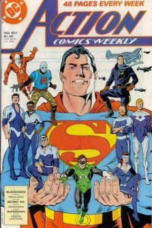 couverture, jaquette Action Comics 601 Issues V1 (1938 - 2011) (DC Comics) Comics