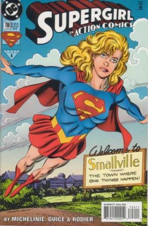 couverture, jaquette Action Comics 706  - Saved By the Belle!Issues V1 (1938 - 2011) (DC Comics) Comics