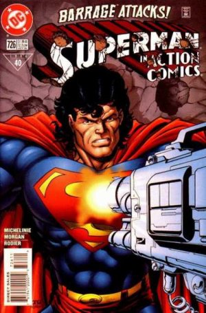 couverture, jaquette Action Comics 726  - Arms!Issues V1 (1938 - 2011) (DC Comics) Comics