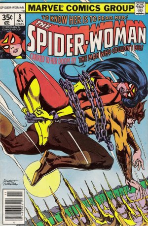 Spider-Woman 8 - The Man Who Could Not Die!