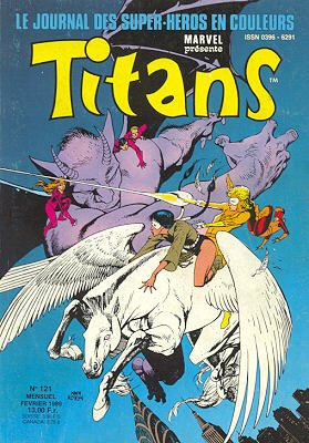 couverture, jaquette Titans 121 Kiosque Suite (1989 - 1998) (SEMIC BD) Comics