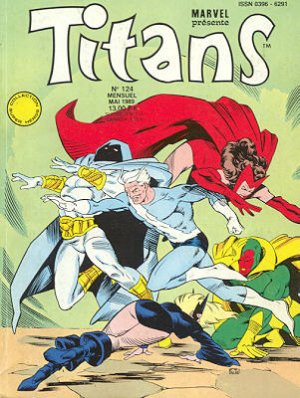 couverture, jaquette Titans 124 Kiosque Suite (1989 - 1998) (SEMIC BD) Comics