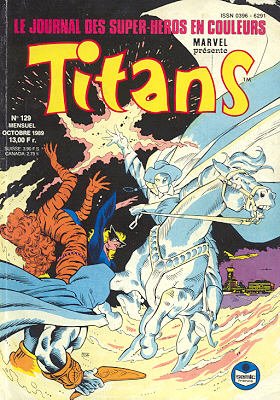 couverture, jaquette Titans 129 Kiosque Suite (1989 - 1998) (SEMIC BD) Comics