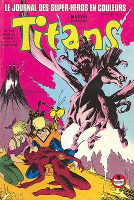 couverture, jaquette Titans 139  - titansKiosque Suite (1989 - 1998) (SEMIC BD) Comics