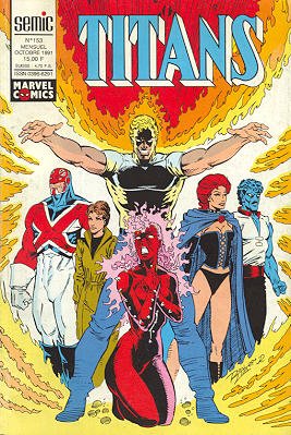 couverture, jaquette Titans 153 Kiosque Suite (1989 - 1998) (SEMIC BD) Comics