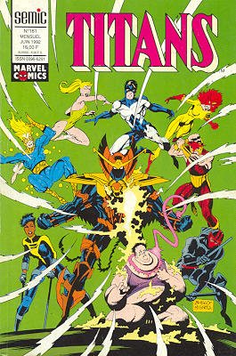 couverture, jaquette Titans 161 Kiosque Suite (1989 - 1998) (SEMIC BD) Comics
