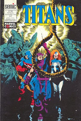 couverture, jaquette Titans 166 Kiosque Suite (1989 - 1998) (SEMIC BD) Comics