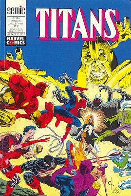 couverture, jaquette Titans 174 Kiosque Suite (1989 - 1998) (SEMIC BD) Comics