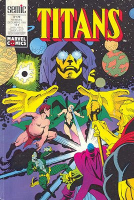 couverture, jaquette Titans 179 Kiosque Suite (1989 - 1998) (SEMIC BD) Comics