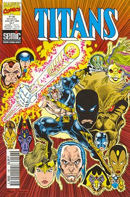 couverture, jaquette Titans 198 Kiosque Suite (1989 - 1998) (SEMIC BD) Comics