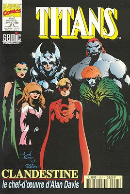 couverture, jaquette Titans 207 Kiosque Suite (1989 - 1998) (SEMIC BD) Comics