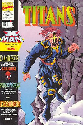 couverture, jaquette Titans 213 Kiosque Suite (1989 - 1998) (SEMIC BD) Comics