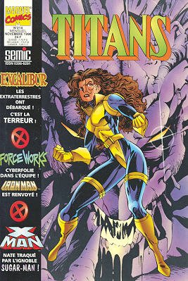 couverture, jaquette Titans 214 Kiosque Suite (1989 - 1998) (SEMIC BD) Comics