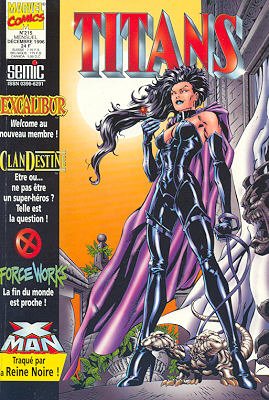 couverture, jaquette Titans 215 Kiosque Suite (1989 - 1998) (SEMIC BD) Comics