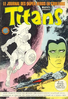 couverture, jaquette Titans 115 Kiosque (1976 - 1988) (Lug) Comics