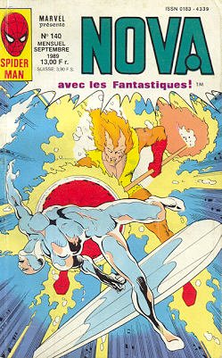 couverture, jaquette Nova 140 Kiosque (Suite) (1988 - 1998) (SEMIC BD) Comics