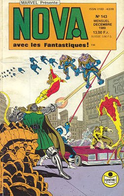 couverture, jaquette Nova 143 Kiosque (Suite) (1988 - 1998) (SEMIC BD) Comics