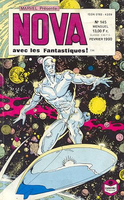 couverture, jaquette Nova 145 Kiosque (Suite) (1988 - 1998) (SEMIC BD) Comics