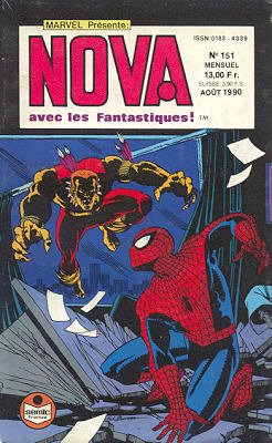 couverture, jaquette Nova 151 Kiosque (Suite) (1988 - 1998) (SEMIC BD) Comics