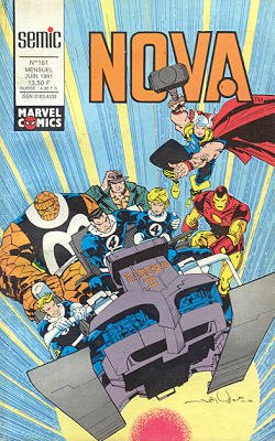 couverture, jaquette Nova 161 Kiosque (Suite) (1988 - 1998) (SEMIC BD) Comics