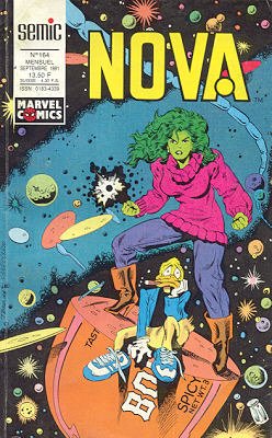 couverture, jaquette Nova 164 Kiosque (Suite) (1988 - 1998) (SEMIC BD) Comics