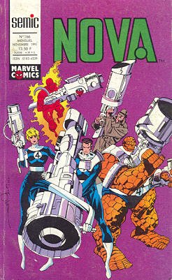 couverture, jaquette Nova 166 Kiosque (Suite) (1988 - 1998) (SEMIC BD) Comics