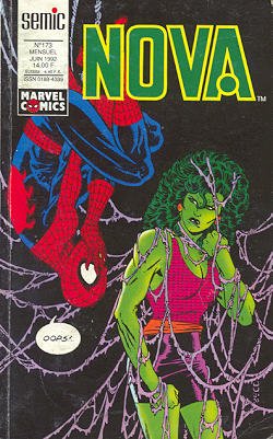 couverture, jaquette Nova 173 Kiosque (Suite) (1988 - 1998) (SEMIC BD) Comics