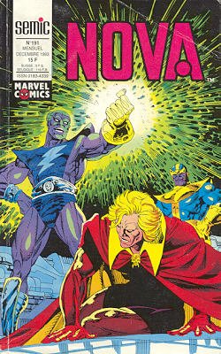 couverture, jaquette Nova 191 Kiosque (Suite) (1988 - 1998) (SEMIC BD) Comics