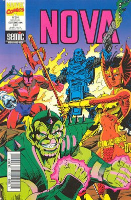 couverture, jaquette Nova 201  - Nova 201Kiosque (Suite) (1988 - 1998) (SEMIC BD) Comics