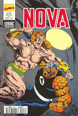 couverture, jaquette Nova 206  - Nova 205Kiosque (Suite) (1988 - 1998) (SEMIC BD) Comics