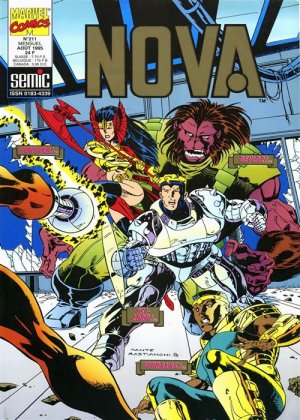 couverture, jaquette Nova 211  - Nova 211Kiosque (Suite) (1988 - 1998) (SEMIC BD) Comics