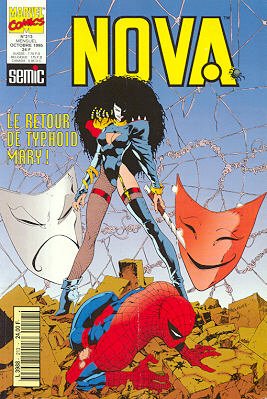 couverture, jaquette Nova 213  - Nova 213Kiosque (Suite) (1988 - 1998) (SEMIC BD) Comics
