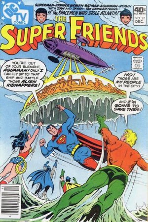 Les Supers Amis 27 - The Spacemen Who Stole Atlantis