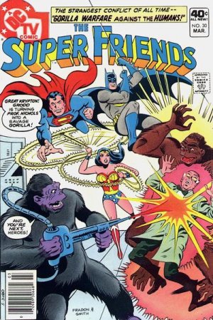 Les Supers Amis 30 - Gorilla Warfare Against the Humans