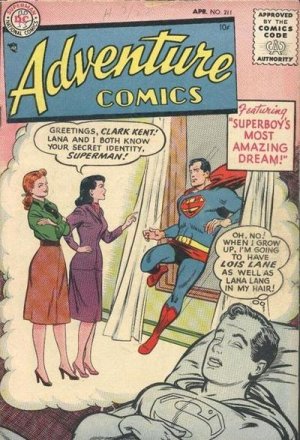 Adventure Comics 211 - Superboy's Most Amazing Dream!