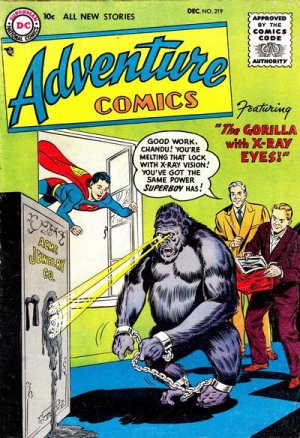 Adventure Comics 219 - The Gorilla With X-Ray Eyes