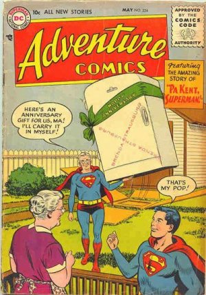 Adventure Comics 224 - Pa Kent, Superman