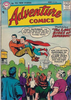 Adventure Comics 234 - 1,001 Rides With Superboy