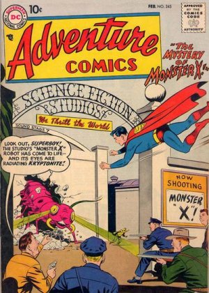 Adventure Comics 245 - The Mystery Of Monster X