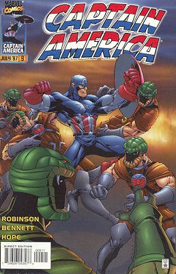 couverture, jaquette Captain America 9 Issues V2 (1996 - 1997) (Marvel) Comics