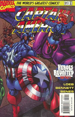 couverture, jaquette Captain America 12 Issues V2 (1996 - 1997) (Marvel) Comics