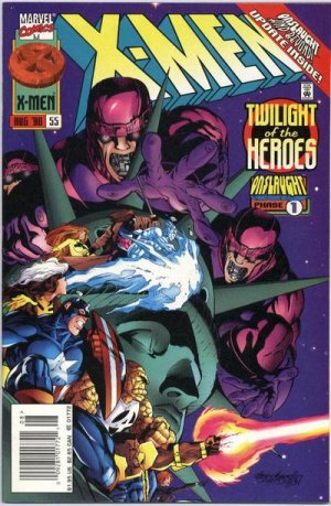 couverture, jaquette X-Men 55  - InvasionIssues V1 (1991 - 2001) (Marvel) Comics